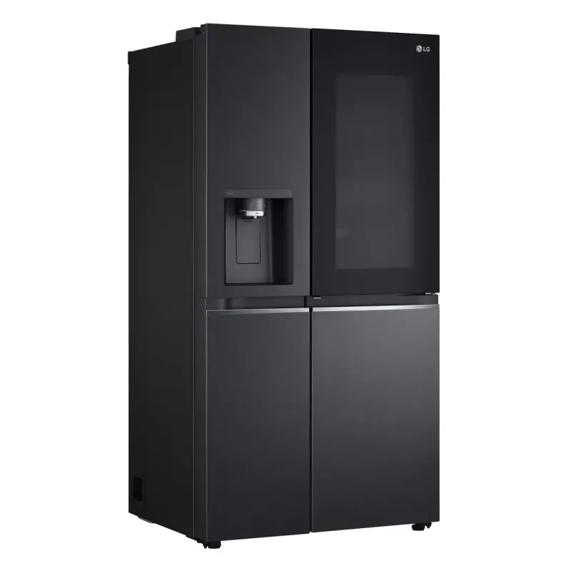 LG InstaView ™ ThinQ™ GSXV91MCAE Amerikietiškas šaldytuvas-šaldiklis 635 L