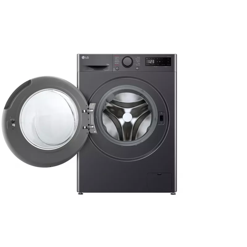 LG F4WR510SBM skalbimo mašina Priekinis įkrovimas 10 kg 1360 RPM Juoda