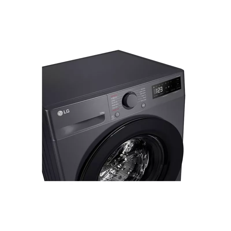 LG F4WR510SBM skalbimo mašina Priekinis įkrovimas 10 kg 1360 RPM Juoda