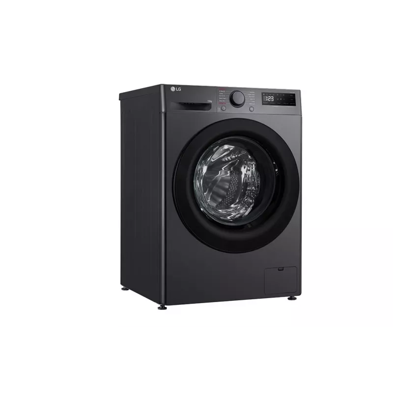 LG F4WR510SBM skalbimo mašina Priekinis įkrovimas 10 kg 1360 RPM Juoda