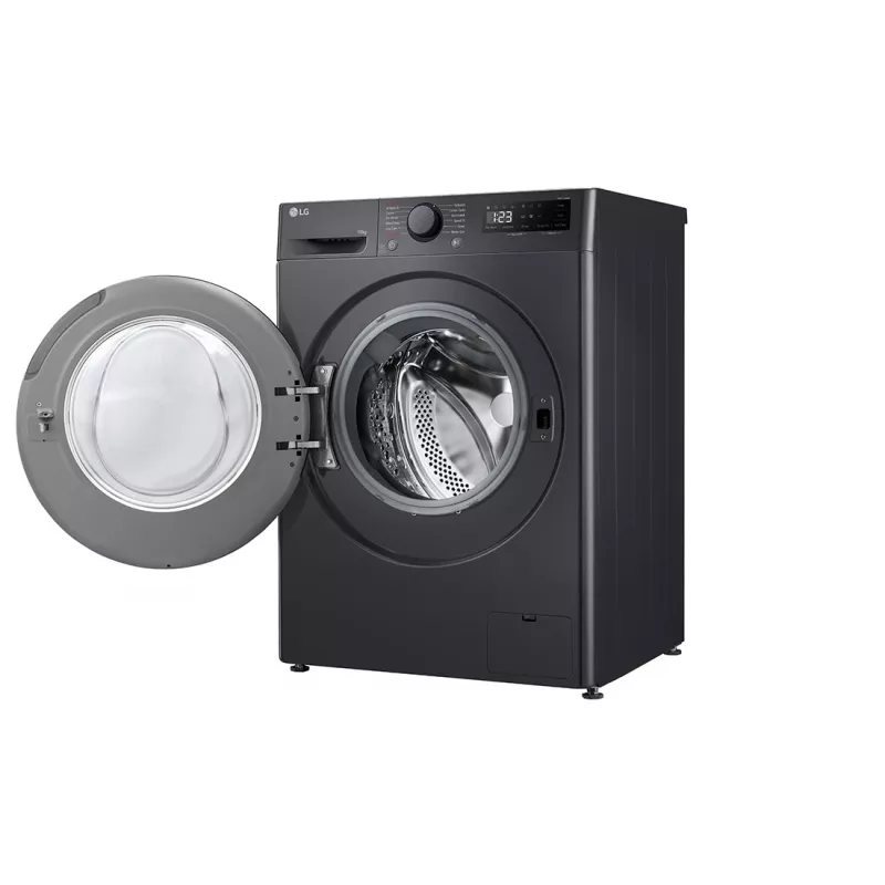 LG F4WR510SBM skalbimo mašina Priekinis įkrovimas 10 kg 1360 RPM Juoda