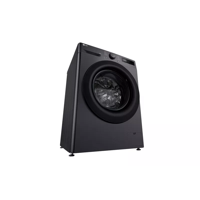 LG F4WR510SBM skalbimo mašina Priekinis įkrovimas 10 kg 1360 RPM Juoda