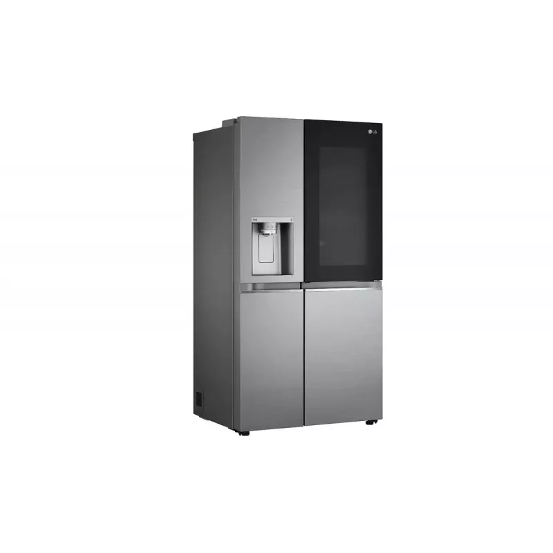 LG InstaView GSXV91PZAE šaldytuvas šoninis Freestanding 635 L juoda, nerūdijantis plienas
