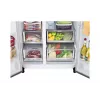 LG InstaView GSXV91PZAE šaldytuvas šoninis Freestanding 635 L juoda, nerūdijantis plienas