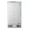 Šaldytuvas su šaldikliu šone LG GSLC41PYPE, 641 l bendras, šaldytuvas 420 l / šaldiklis 221 l, laisvai pastatomas, sidabrinis