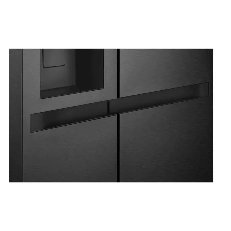 LG GSLC41EPPE šaldytuvas side-by-side, laisvai pastatomas, 641 l, juodas