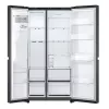 LG GSLC41EPPE šaldytuvas side-by-side, laisvai pastatomas, 641 l, juodas