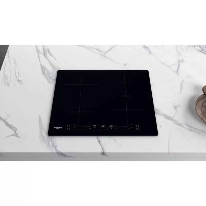 Whirlpool WB S2560 NE Juoda Įmontuojama 59 cm Indukcinė kaitlentė 4 kaitviečių