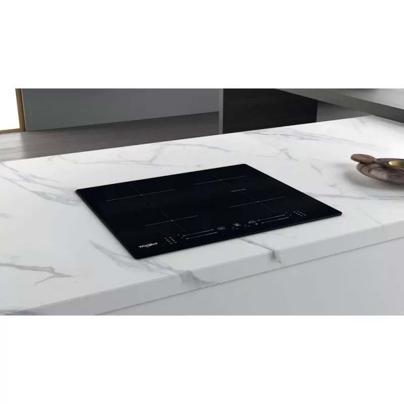 Whirlpool WB S2560 NE Juoda Įmontuojama 59 cm Indukcinė kaitlentė 4 kaitviečių