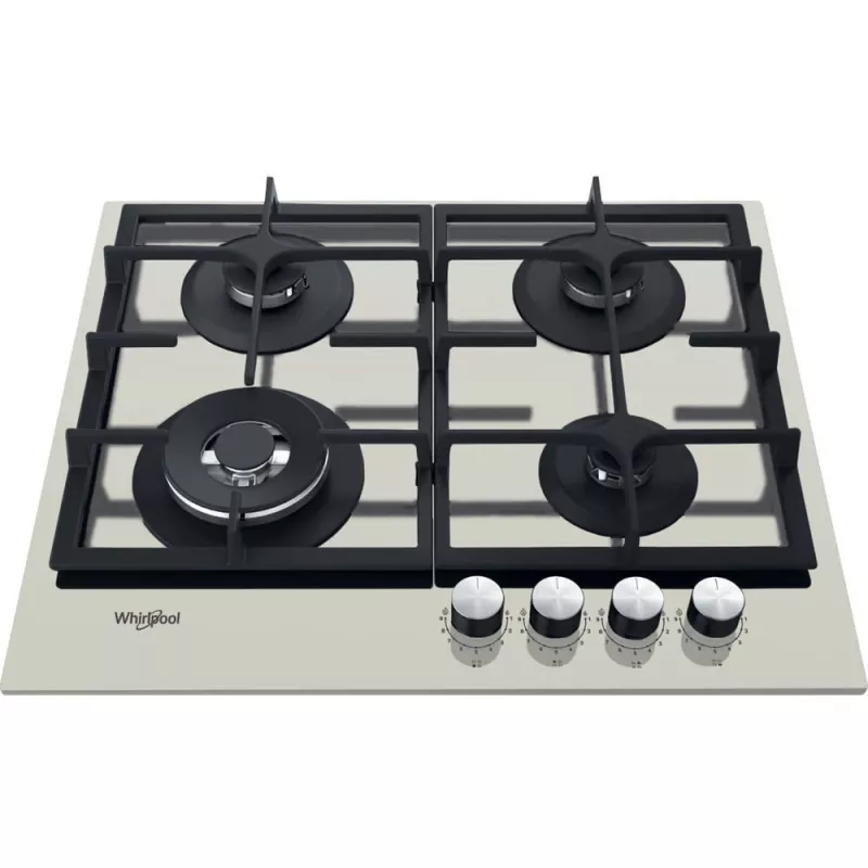 Whirlpool AKTL 629/S Sidabrinė Built-in Gas 4 zone(s)