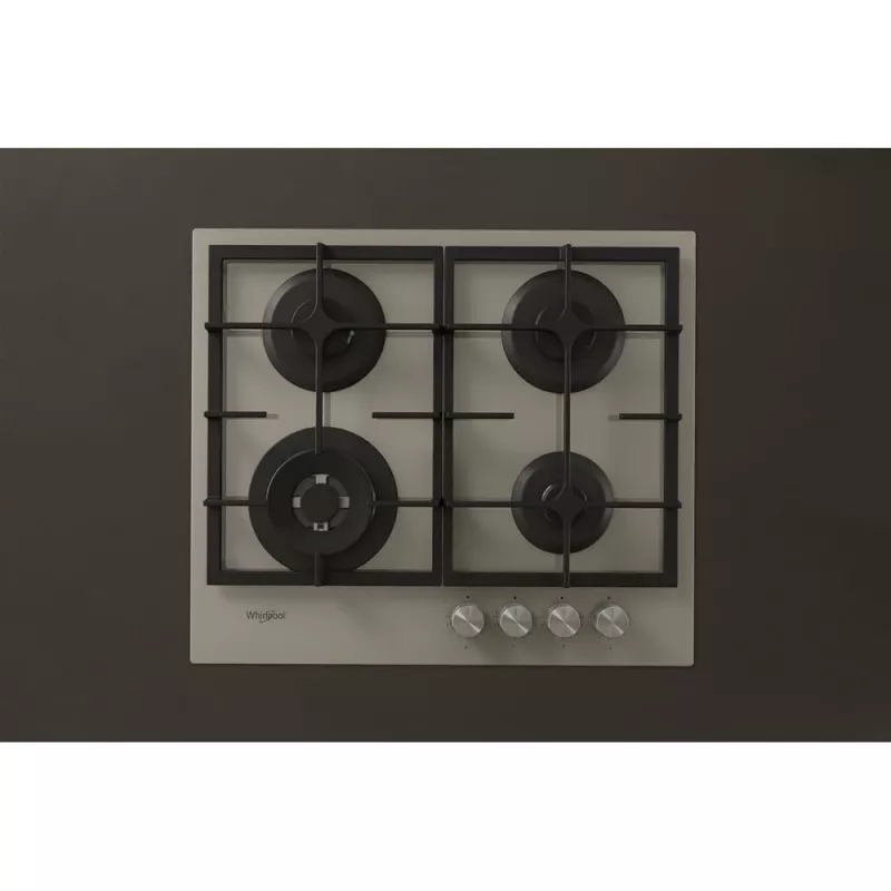 Whirlpool AKTL 629/S Sidabrinė Built-in Gas 4 zone(s)