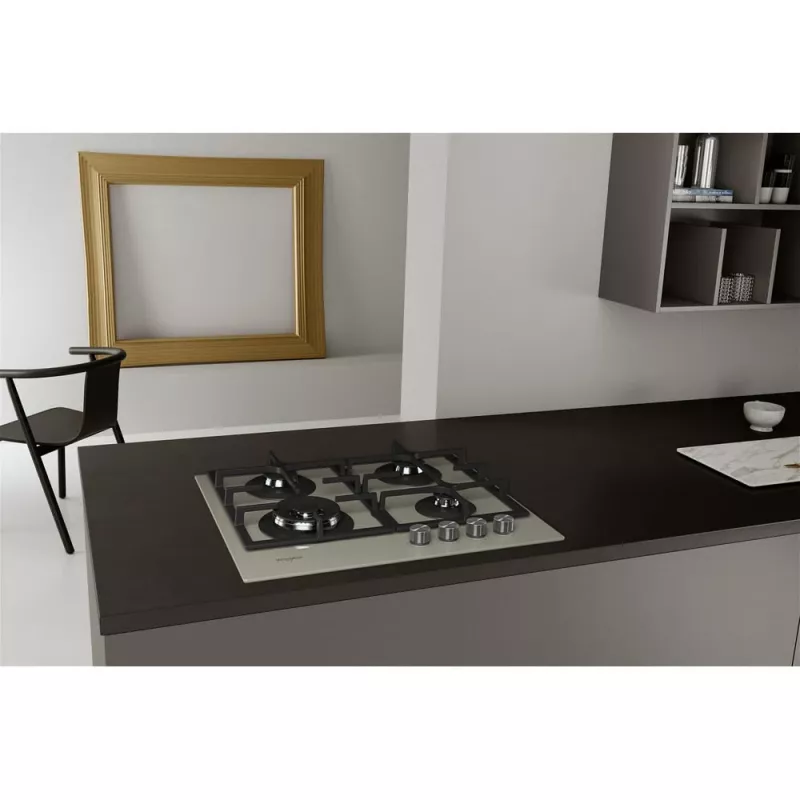 Whirlpool AKTL 629/S Sidabrinė Built-in Gas 4 zone(s)