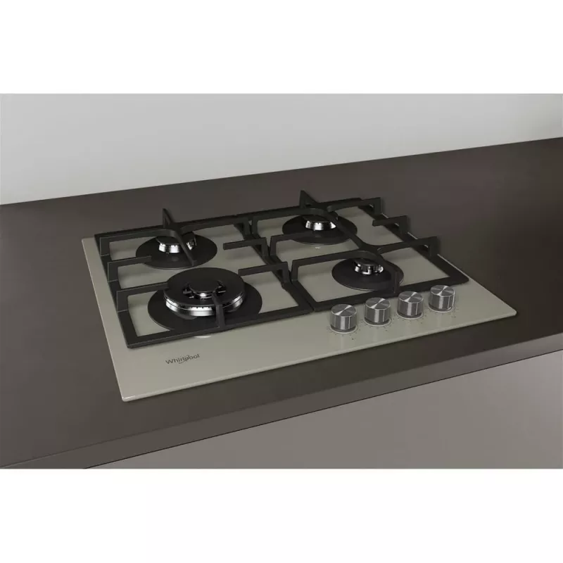 Whirlpool AKTL 629/S Sidabrinė Built-in Gas 4 zone(s)