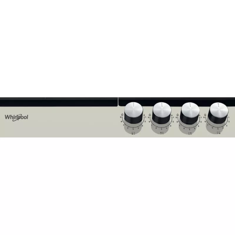 Whirlpool AKTL 629/S Sidabrinė Built-in Gas 4 zone(s)