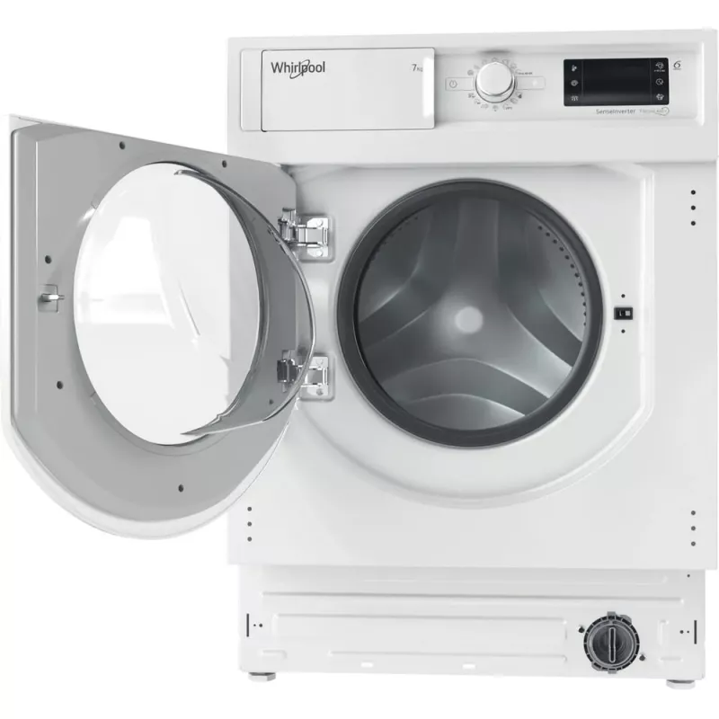 Whirlpool BI WMWG 71483E EU N skalbimo mašina, įkraunama iš priekio, 7 kg, 1351 aps./min., balta