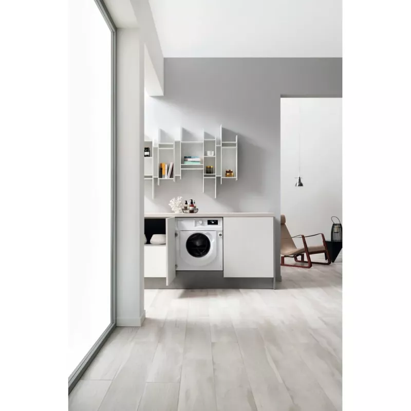 Whirlpool BI WMWG 71483E EU N skalbimo mašina, įkraunama iš priekio, 7 kg, 1351 aps./min., balta