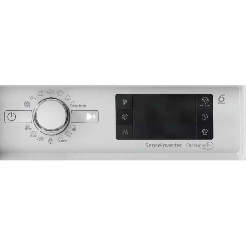 Whirlpool BI WMWG 71483E EU N skalbimo mašina, įkraunama iš priekio, 7 kg, 1351 aps./min., balta