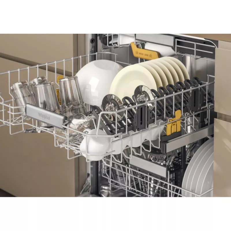 Whirlpool MaxiSpace W8I HT58 T visiškai integruojama 14 komplektų