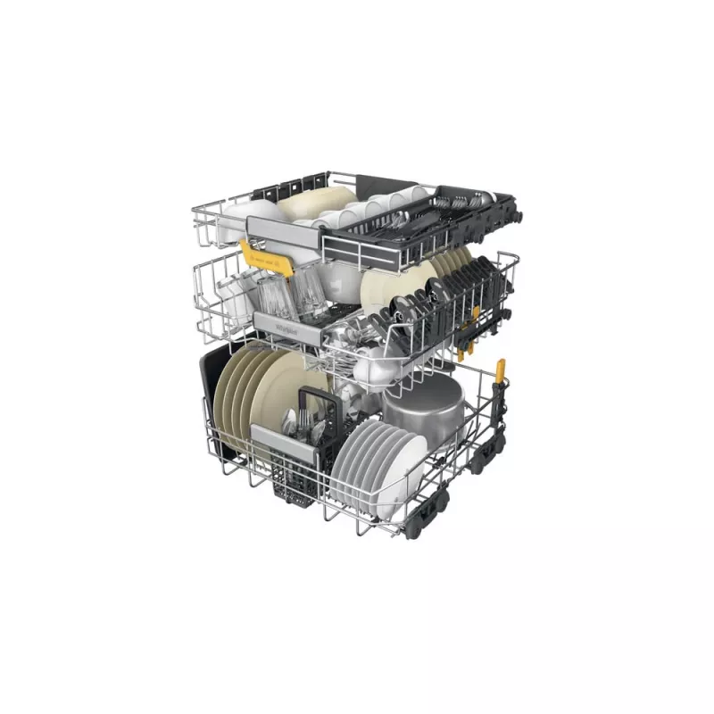 Whirlpool MaxiSpace W8I HT58 T visiškai integruojama 14 komplektų