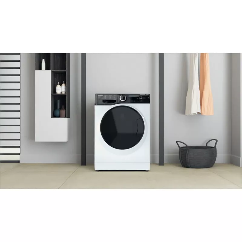 Whirlpool WRSB 7259 D EU skalbimo mašina su priekiniu įkrovimu 7 kg 1151 aps./min. juoda, balta