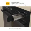 Whirlpool AKZ9S 8270 FB 73 L juoda