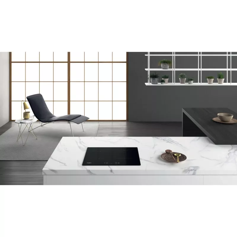 Whirlpool WS Q2160 NE Juoda Built-in 59 cm Zone induction hob 4 zone(s)