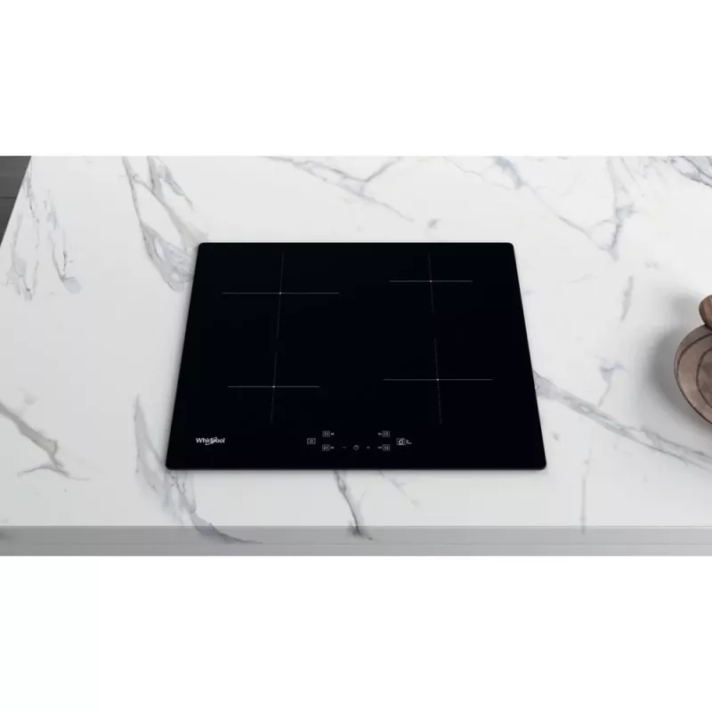 Whirlpool WS Q2160 NE Juoda Built-in 59 cm Zone induction hob 4 zone(s)