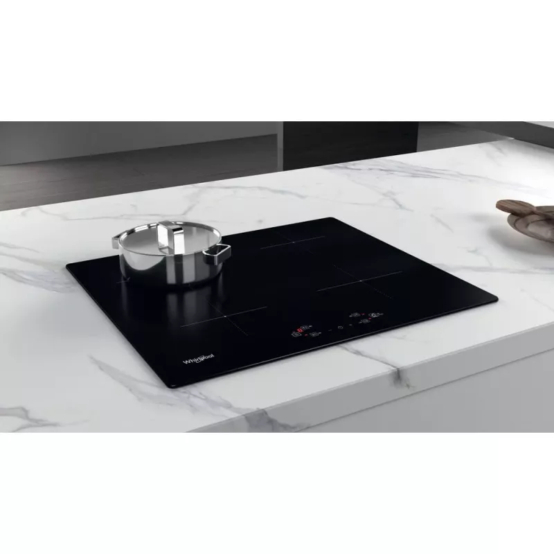 Whirlpool WS Q2160 NE Juoda Built-in 59 cm Zone induction hob 4 zone(s)