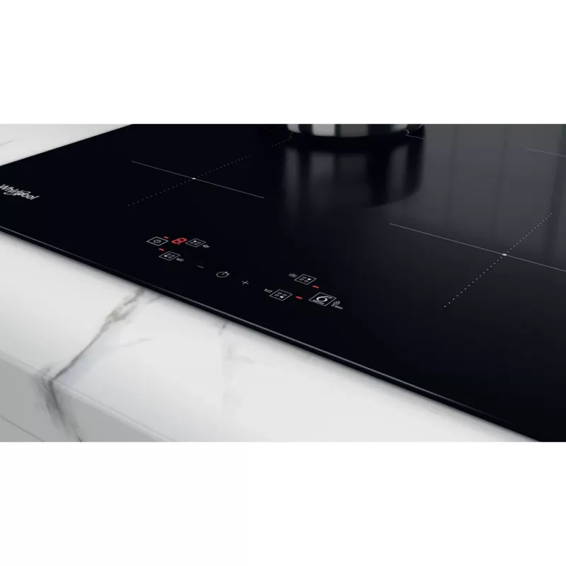 Whirlpool WS Q2160 NE Juoda Built-in 59 cm Zone induction hob 4 zone(s)