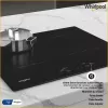 Whirlpool WS Q2160 NE Juoda Built-in 59 cm Zone induction hob 4 zone(s)