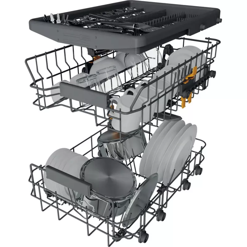 Whirlpool WH6IC11BS7LSA0 Pilnai integruojama 11 komplektų