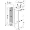 Whirlpool WHC18D031A1 Įmontuojamas 268 L Baltas