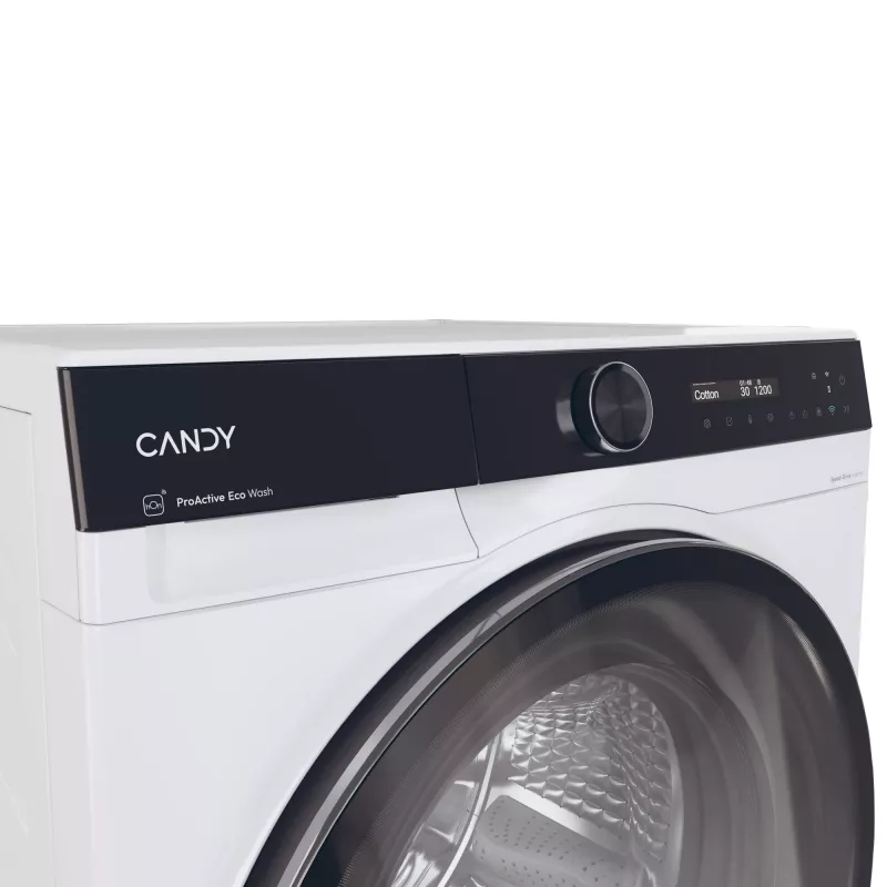 Candy BWS 485SB8-S skalbimo-džiovinimo mašina Laisvai pastatoma Įkrovimas iš priekio Balta