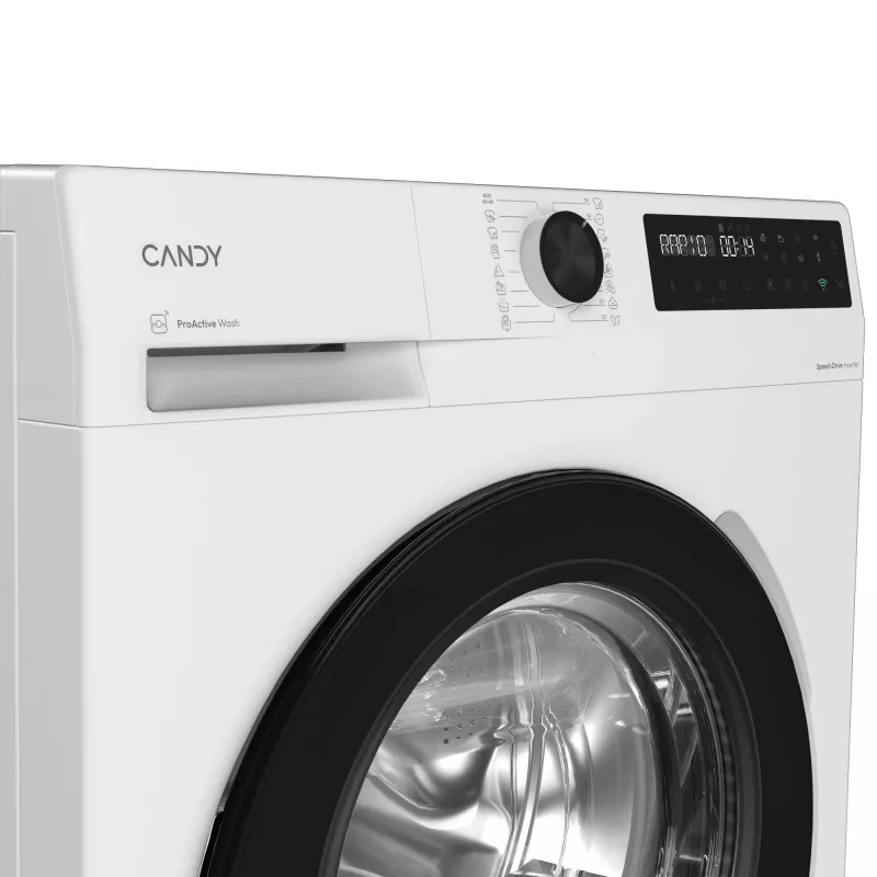 Candy BR 26SSB5-S skalbimo mašina su priekiniu įkrovimu 6 kg 1200 aps./min. Balta