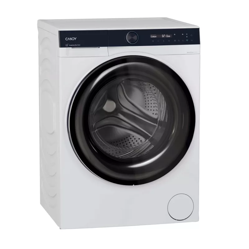 Candy BS 49B9-S skalbimo mašina Priekinis įkrovimas 9 kg 1400 aps./min. Juoda, Balta