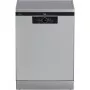 Laisvai pastatoma indaplovė BEKO BDFN26530X, pilno dydžio 60 cm, 15 komplektų, 44 dB, 6 programos