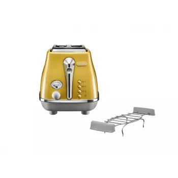 De’Longhi Icona Capitals 2 vnt. 900 W Geltonas