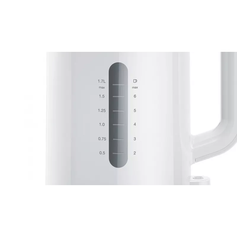 Braun WK 1100 WH elektrinis virdulys 1,7 l 2200 W baltas