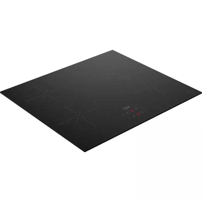Beko HII64400SMT kaitlentė Juoda Įmontuojama 60 cm Zonų indukcinė kaitlentė 4 zona(-os)