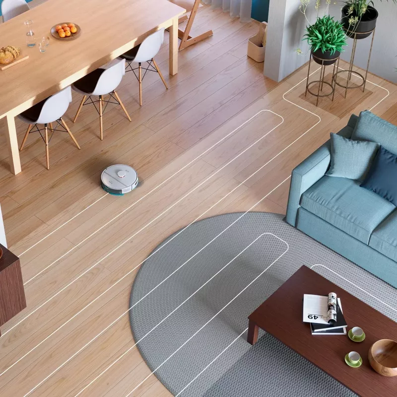 Robotas dulkių siurblys Philips XU2100/20 — apvalus LDS navigacija, 2700 Pa siurbimo galia, 130 min veikimo laikas, savaiminio ištuštinimo bazė, 3 L bazės dulkių maišelis, 0,38 L dulkių talpykla, ličio jonų 2600 mAh