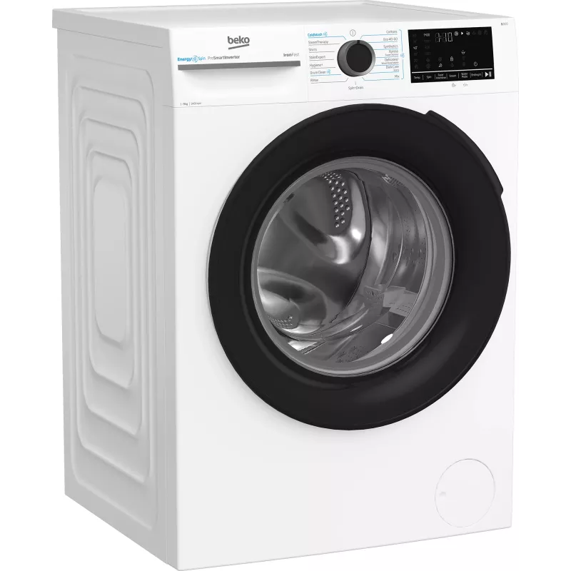 Skalbimo mašina BEKO BM3WFSU49415WB priekinio įkrovimo 9 kg 1400 aps./min balta, energijos klasė A