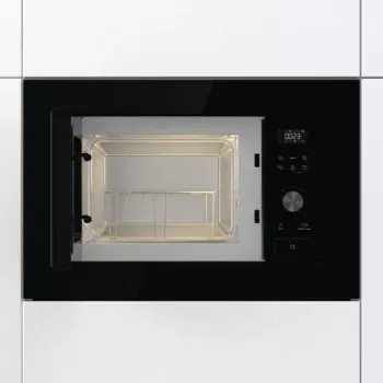 Gorenje XY820Z BM201AG1BG G600, įmontuojamas, mikrobangų krosnelė su griliu, 20 l, 800 W, įmontuotas ekranas, LED