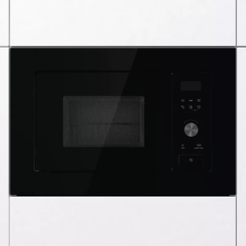 Gorenje XY820Z BM201AG1BG G600, įmontuojamas, mikrobangų krosnelė su griliu, 20 l, 800 W, įmontuotas ekranas, LED