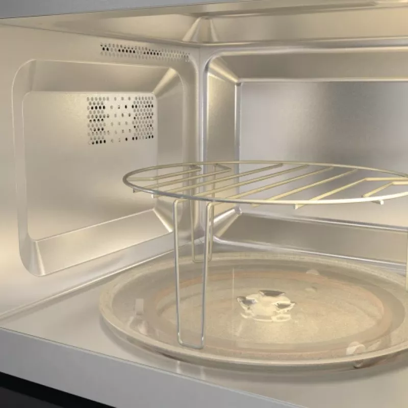 Gorenje XY820Z BM201AG1BG G600, įmontuojamas, mikrobangų krosnelė su griliu, 20 l, 800 W, įmontuotas ekranas, LED