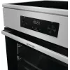 Gorenje 740742 viryklė Laisvai pastatoma viryklė Elektrinė Zonų indukcinė kaitlentė Juoda, Nerūdijantis plienas