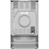 Gorenje 740742 viryklė Laisvai pastatoma viryklė Elektrinė Zonų indukcinė kaitlentė Juoda, Nerūdijantis plienas
