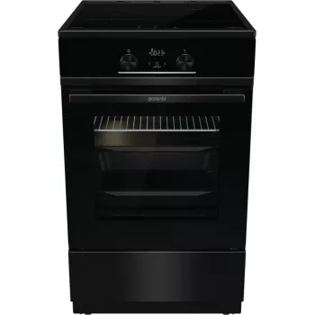 „Gorenje“ GEIT5C60BPG, laisvai pastatoma viryklė, elektrinė, keraminė kaitlentė, juoda