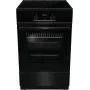 „Gorenje“ GEIT5C60BPG, laisvai pastatoma viryklė, elektrinė, keraminė kaitlentė, juoda