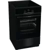 „Gorenje“ GEIT5C60BPG, laisvai pastatoma viryklė, elektrinė, keraminė kaitlentė, juoda