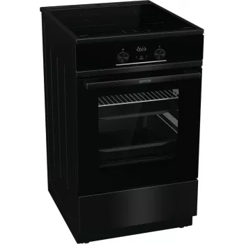 „Gorenje“ GEIT5C60BPG, laisvai pastatoma viryklė, elektrinė, keraminė kaitlentė, juoda